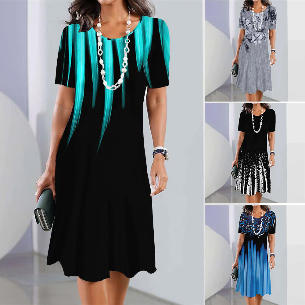 【S-5XL】Elegantna retro haljina, lagana i prozračna, udobna i ističe figuru