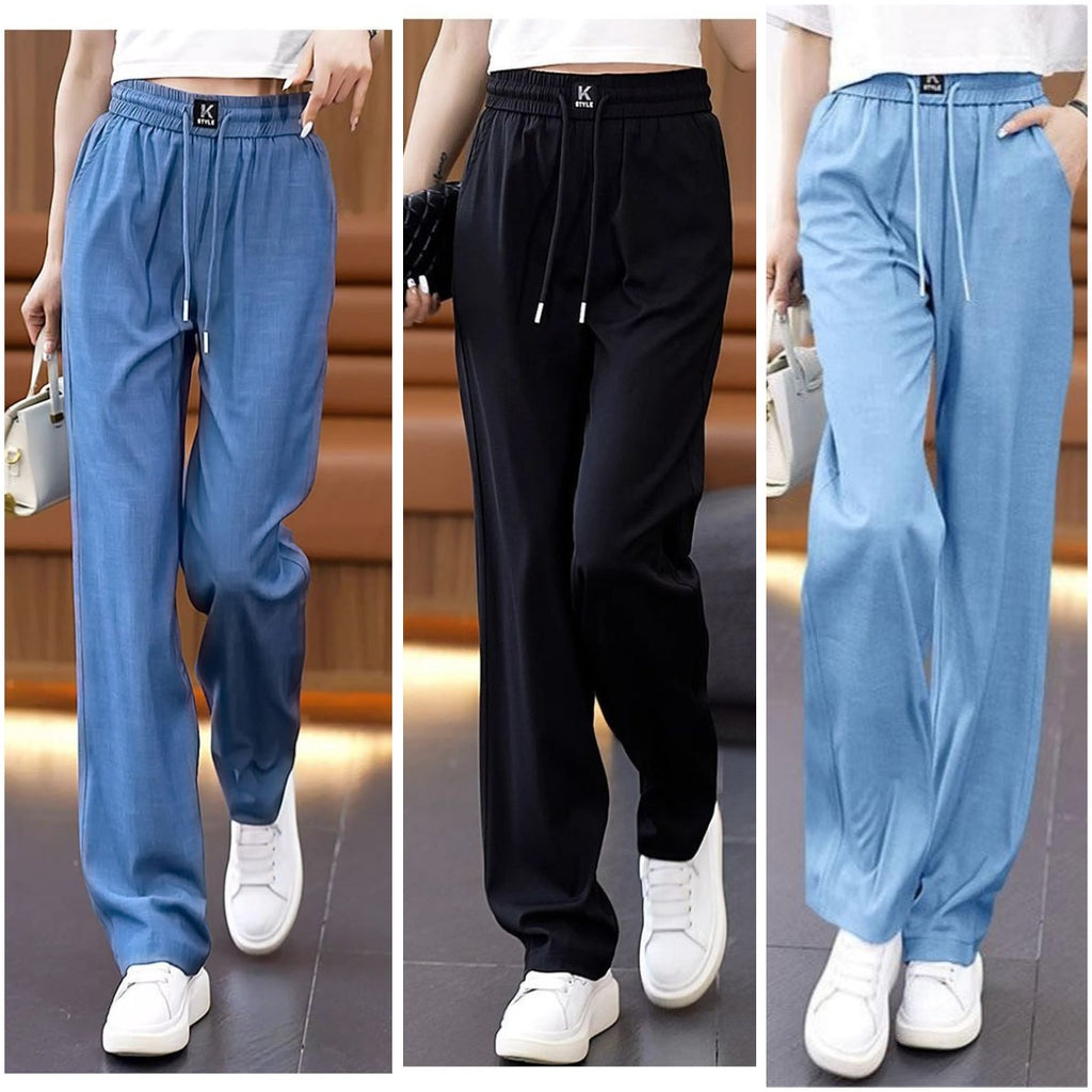 🔥【Akcija: Popust do 50% + Plată la livrare】👖【S-3XL】Visokokvalitetne mekane ležerne hlače s drapeom