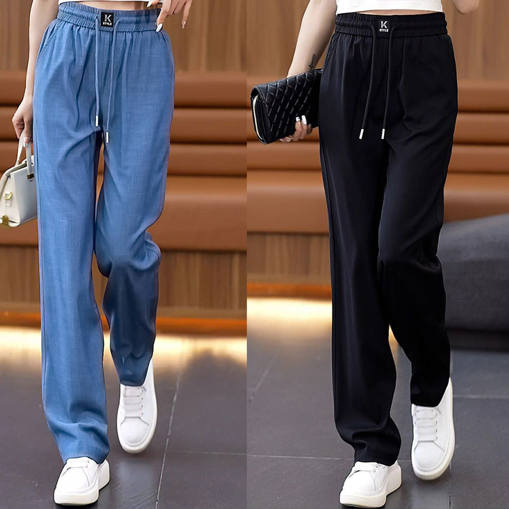 🔥【Akcija: Popust do 50% + Plată la livrare】👖【S-3XL】Visokokvalitetne mekane ležerne hlače s drapeom